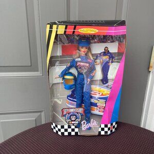 Barbie 50th Anniversary Nascar Collector Edition Doll